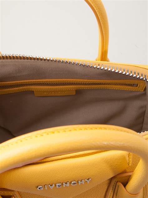 givenchy antigona yellow|Givenchy antigona handbags.